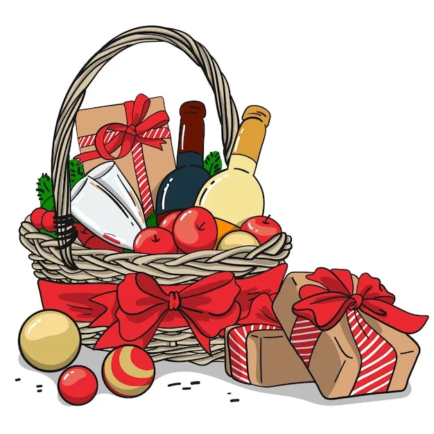 Panier garni spécial Noël 