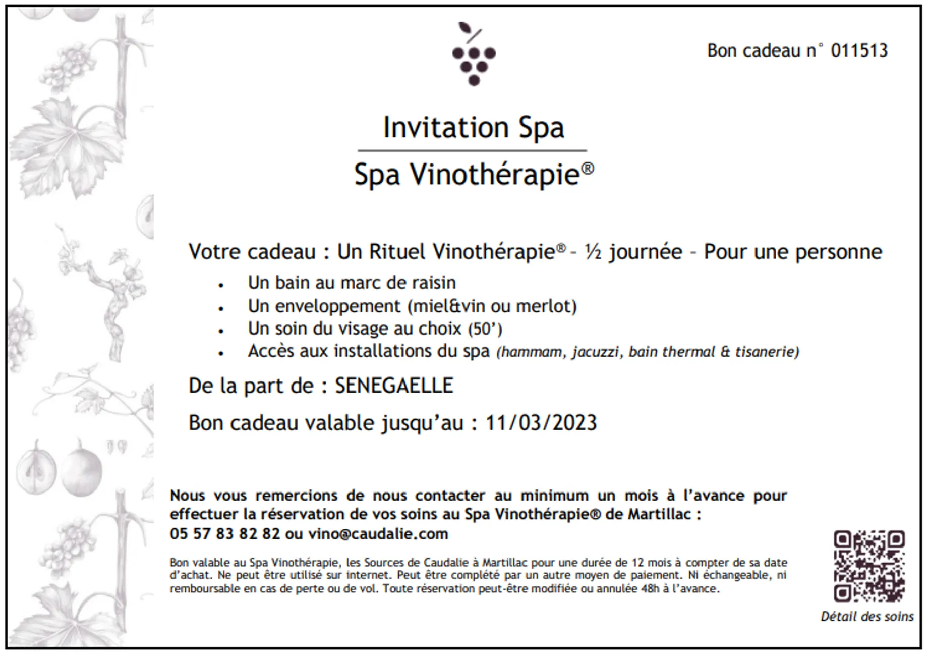 Rituel Vinothérapie Caudalie