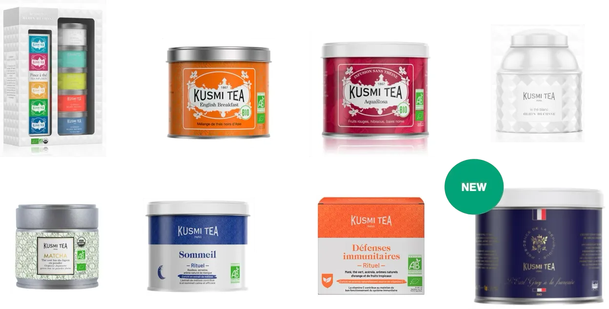 Lot Kusmi Tea
