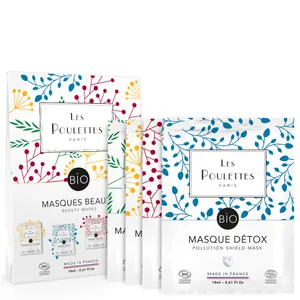 Packs Découverte de 6 Masques Visage et Yeux Détox, Eclat, Hydratant et Fraîcheur