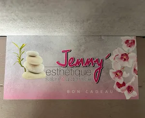 1 Carte cadeau 20€ Jenny esthétique