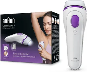 Épilateur à lumière pulsée Braun Silk Expert 3