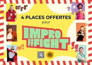 4 places pour le spectacle Impro Fight de la Scénosphère