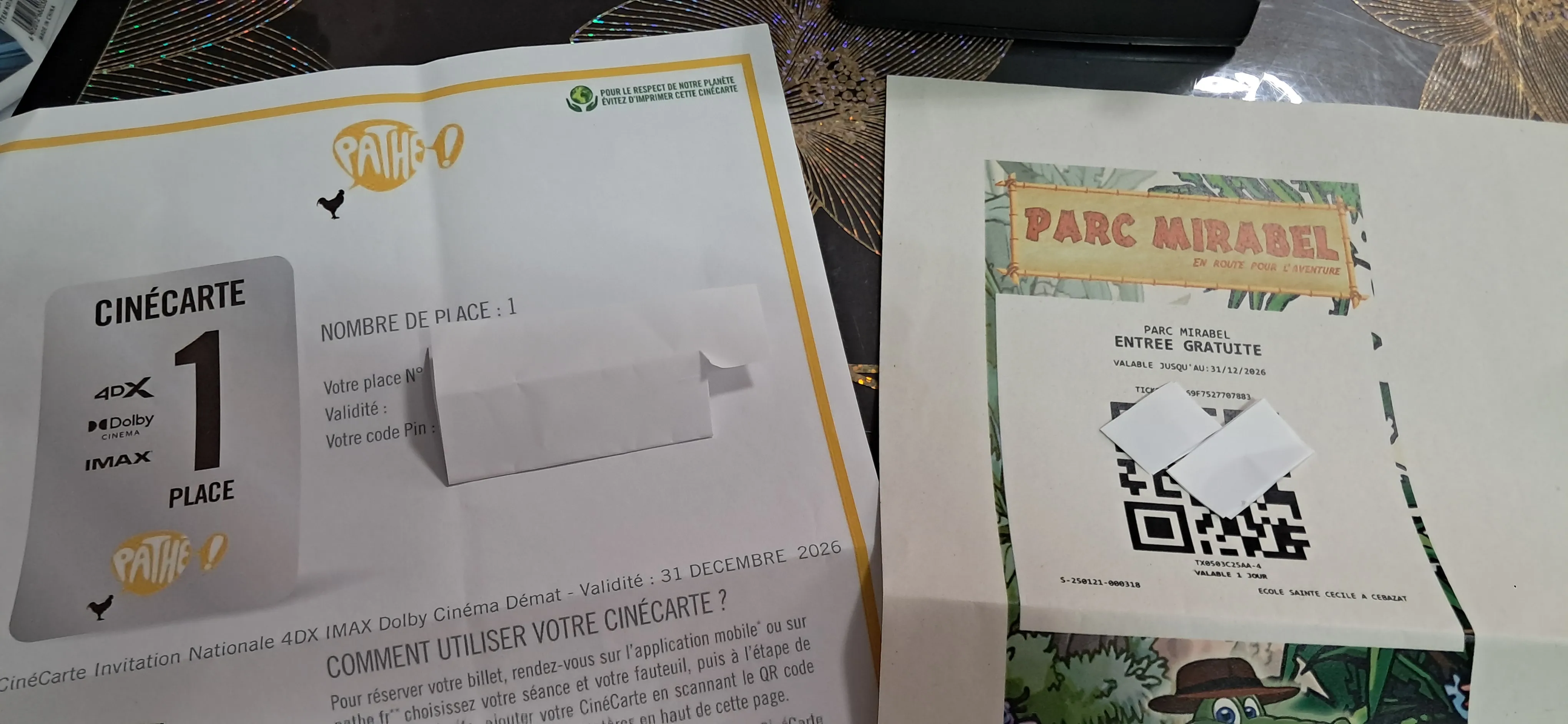 1 enveloppe Surprise 