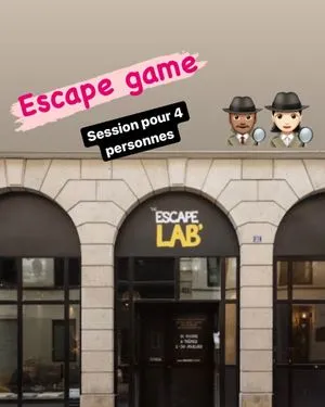 Session Escape Game pour 4 personnes l'Escape Lab' Paris