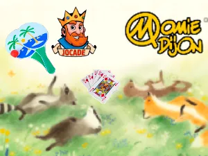 Lot Jeunesse : livre à colorier + livre jeunesse + 1 raquette + sachet + jeu memori + Incollables + 2 jeux de cartes + carte cadeau Jocade + lot 2 Momie