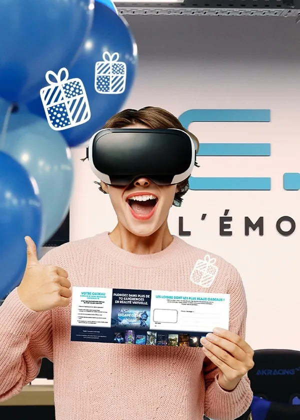 1 bon d'achat REALITE VIRTUELLE E.REEL à Thonon les Bains