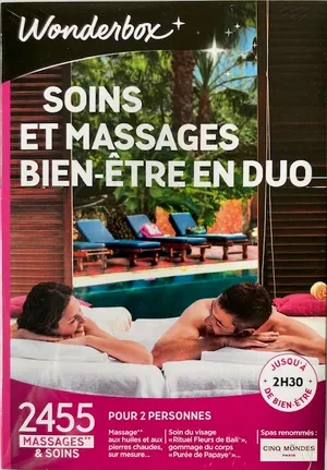 Box Bien être (valeur : 89€ chacune)