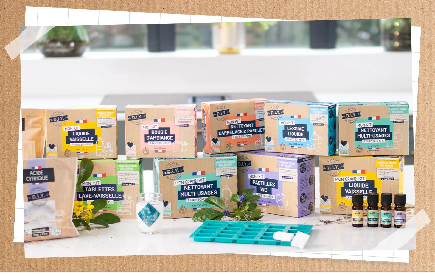 Kit prêt en 5 minutes l'Atelier du DIY à choisir parmi une sélction