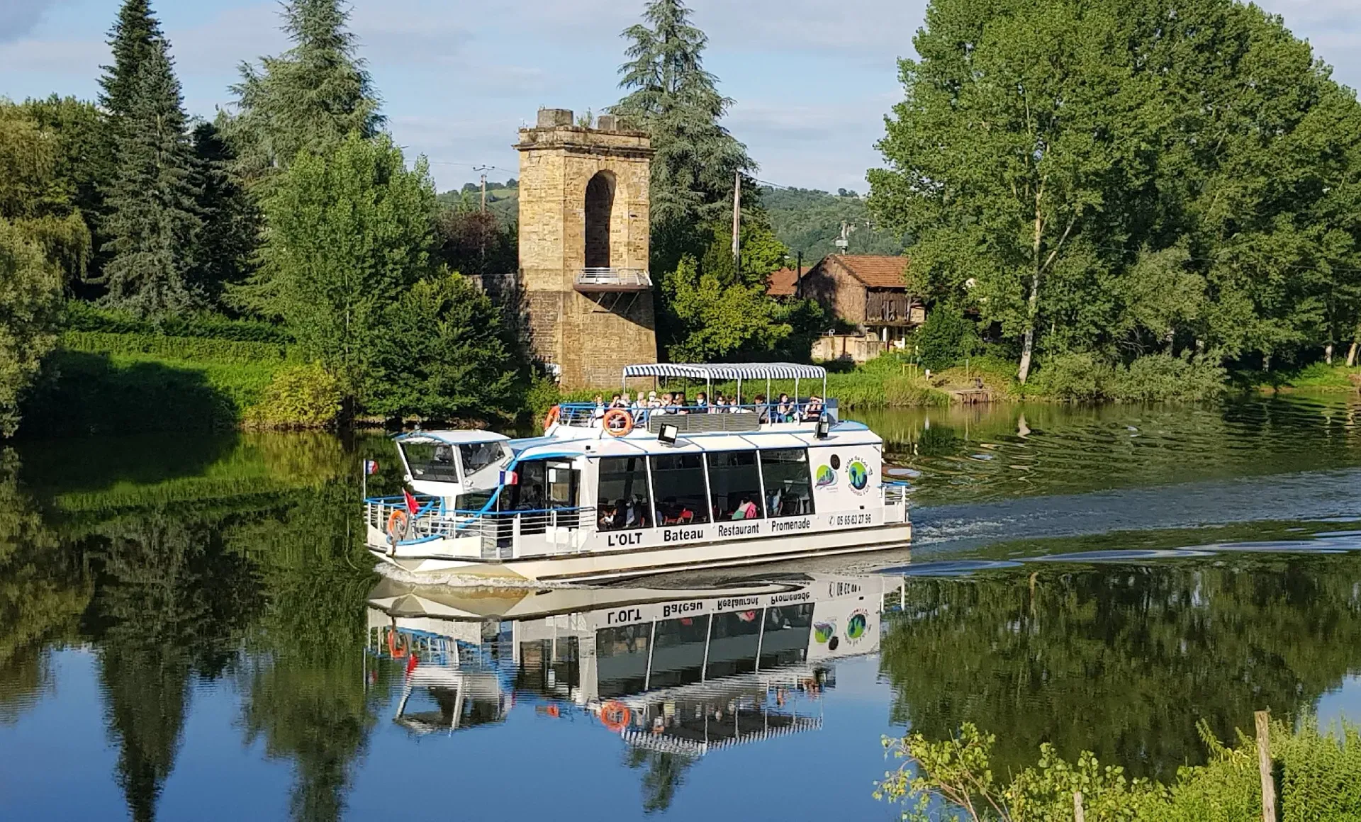 2 croisières commentées bateau d’Olt