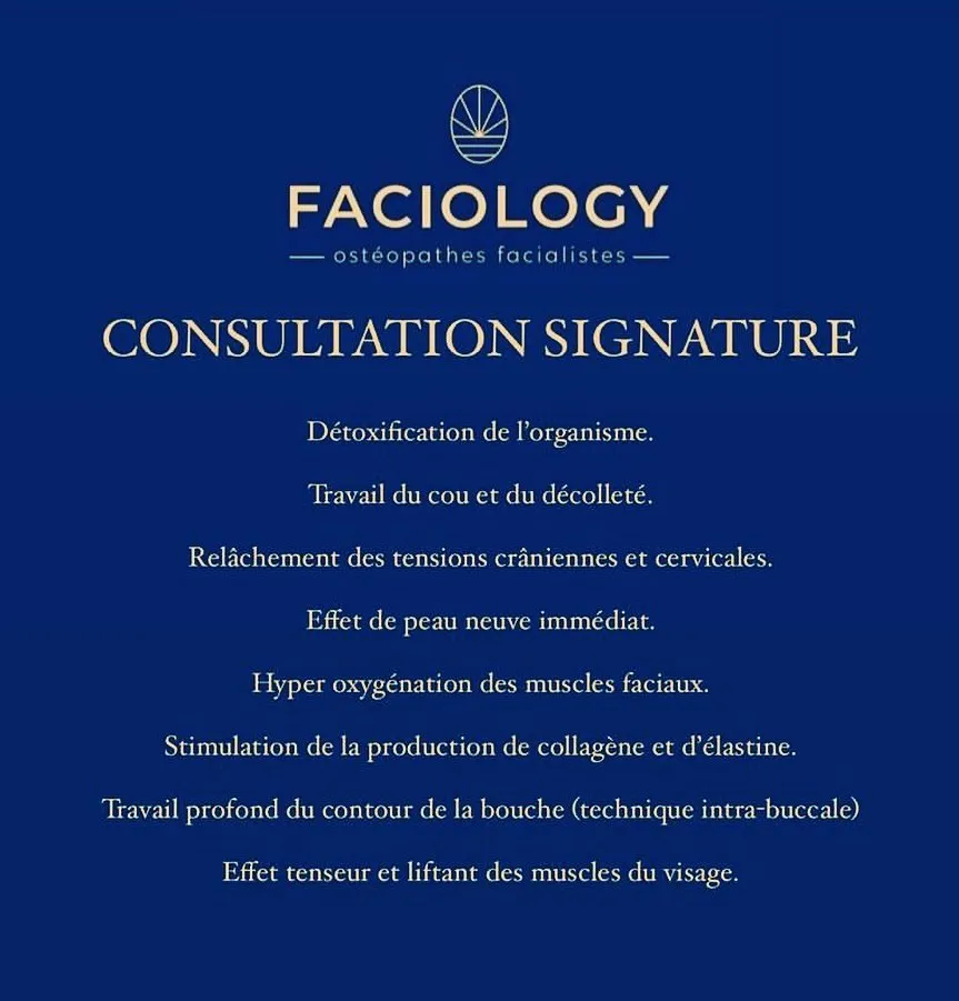 Consultation Facialiste - Faciology