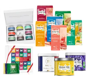 Coffrets KUSMI TEA accompagnés de sachets