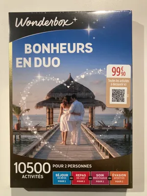 Coffret Wonderbox "Bonheurs en duo"