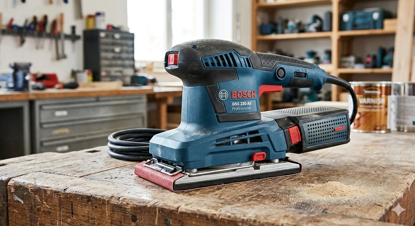 Ponçeuses vibrantes 300w GSS230AE BOCH