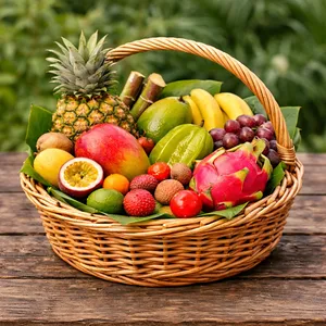 Panier garni (fruits)