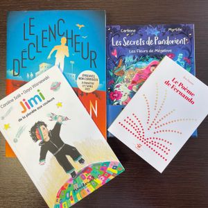 Lot de 4 livres jeunesse