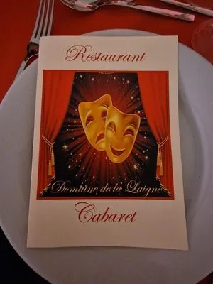 Diner spectacle Cabaret au Domaine de la Laigne pour 2 personnes