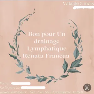 Massage lymphatique 1h15