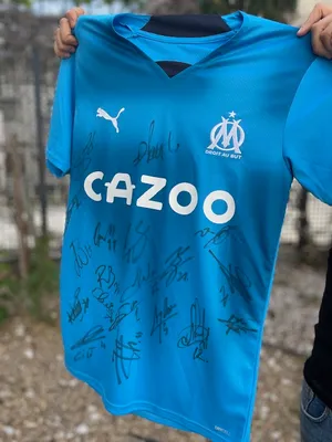 Maillot de l'OM dédicacé