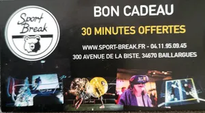 Bon Cadeau 30 Minutes offertes SPORT BREAK Baillargues