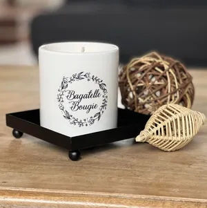 Une bougie romantique Bagatelle Bougie