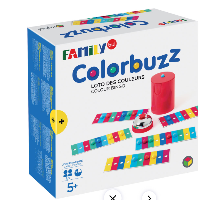 Jeu de société Colorbuzz Loto de couleurs