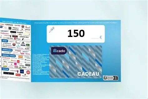 Carte cadeau 150€