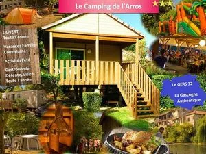 Semaine de 5j au camping de l'Arros en mobile home dans le Gers