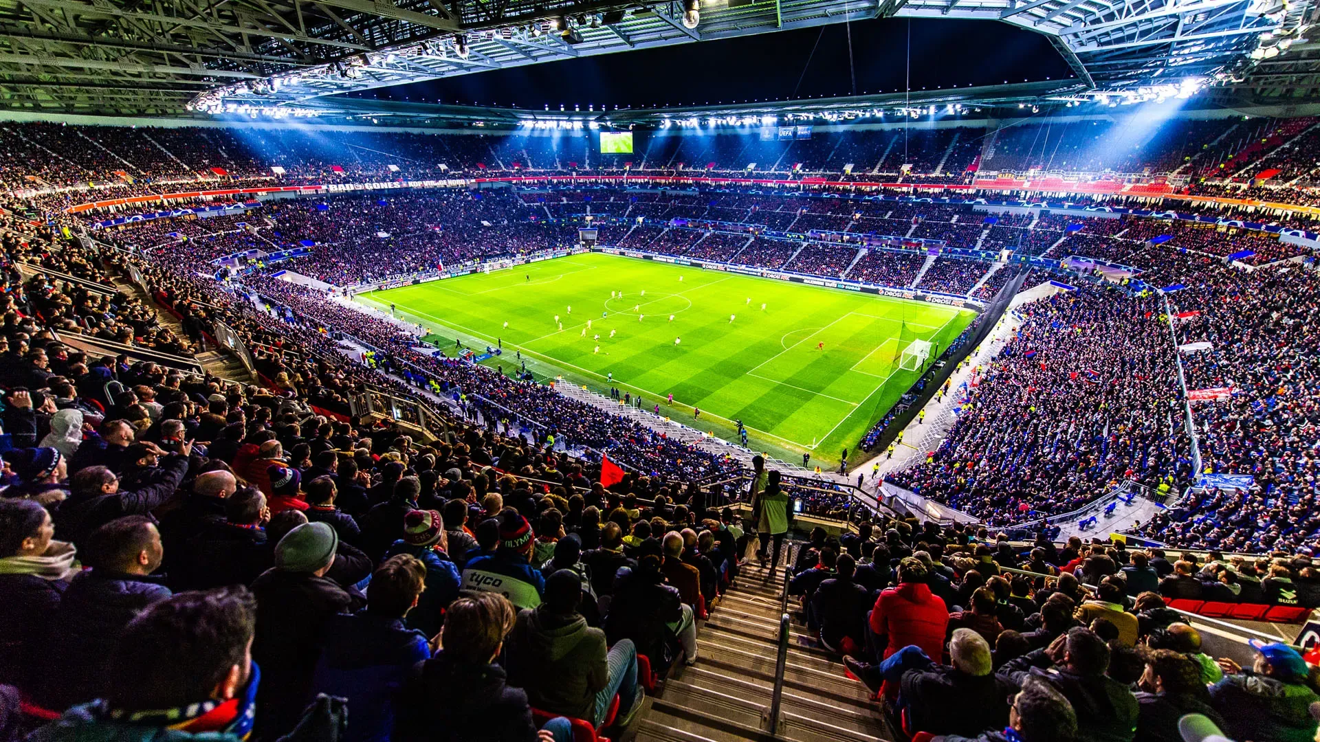 2 Places pour un match de l'Olympique Lyonnais