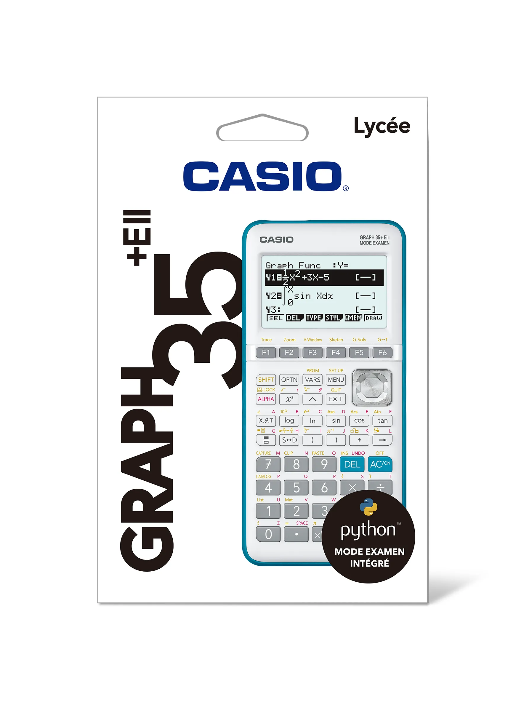 Casio Graph 35+E II Python