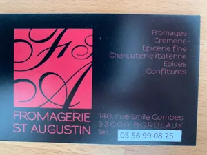 Un bon Fromagerie Saint Augustin de 20€