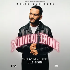2 places pour le spectacle de Malik Bentalah au Zénith de Lille