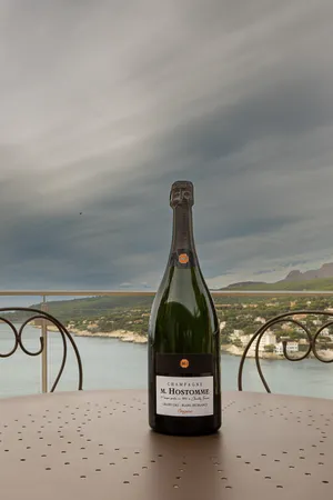 Champagne Hostomme – Magnum Issu du terroir Grand Cru de Chouilly, ce champagne 100% Chardonnay reflète la finesse et l’élégance de la maison Hostomme. Sa robe claire et brillante dévoile une effervescence fine. Le nez mêle agrumes, fleurs blanches et notes briochées. En bouche, la fraîcheur et la minéralité dominent, avec une finale longue et équilibrée. Le format magnum offre une maturation plus harmonieuse, apportant rondeur et complexité. Idéal avec les fruits de mer, poissons fins et volailles délicates, ce Blanc de Blancs se distingue par sa précision et sa pureté.