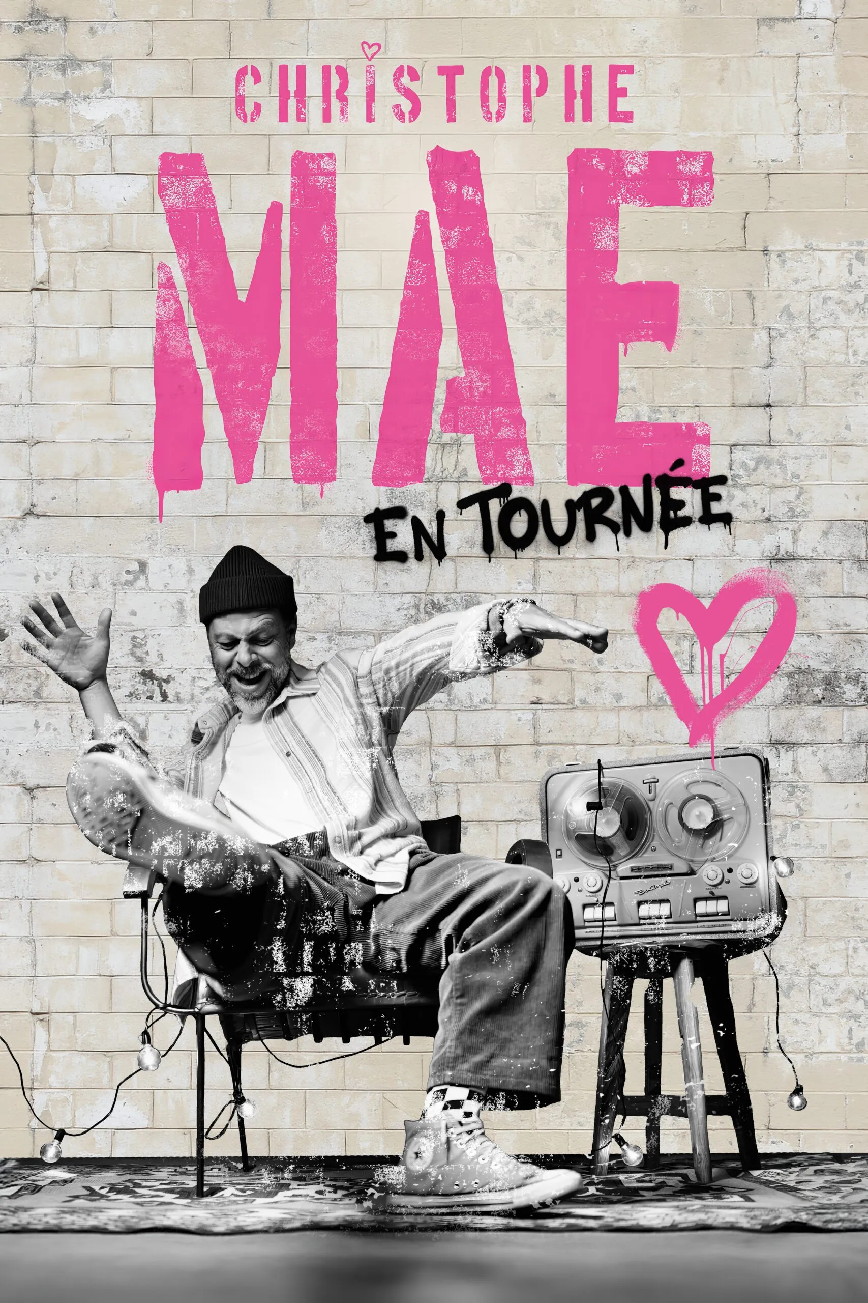2 places pour le concert de Christophe Maé au Zénith de Lille