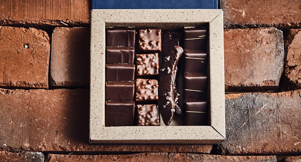 Boîte Découverte de 15 chocolats de Julien Dechenaud