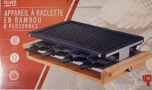 Appareil à raclette 8 personnes