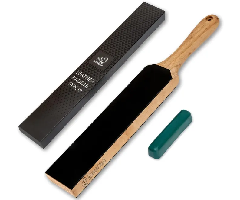 Kit cuir double + pâte à polir